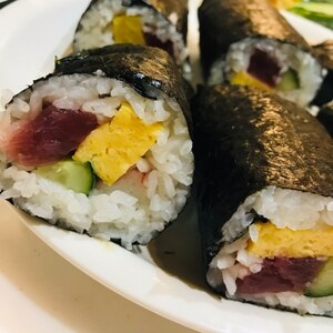 海鮮たっぷり！恵方巻き